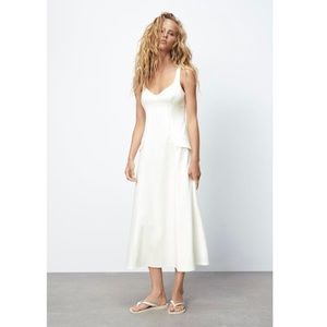 Zara textured dress Small NWT